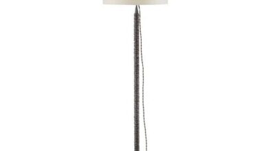 Wrought iron floor lamps