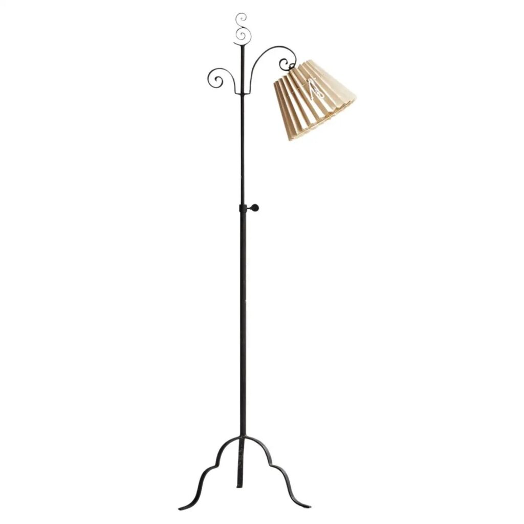 Wrought iron floor lamps