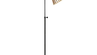 Wrought iron floor lamps