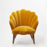 Yellow Velvet Chair