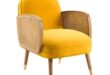 Yellow Velvet Chair