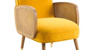 Yellow Velvet Chair