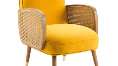 Yellow Velvet Chair
