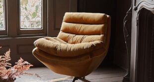 Yellow Velvet Chair