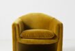 Yellow Velvet Chair