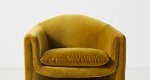 Yellow Velvet Chair