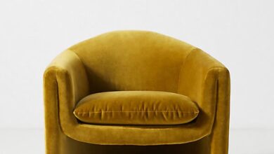 Yellow Velvet Chair