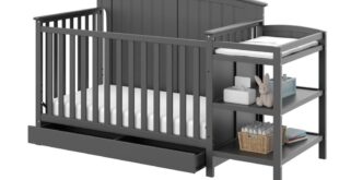 cribs with storage underneath