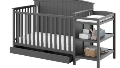 cribs with storage underneath