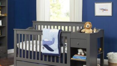 cribs with storage underneath