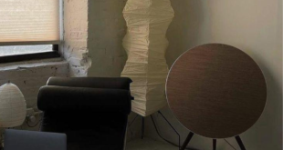 floor lamp in paper