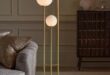 floor lamps in glass