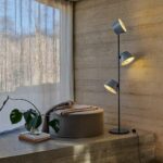 floor lamps in silver