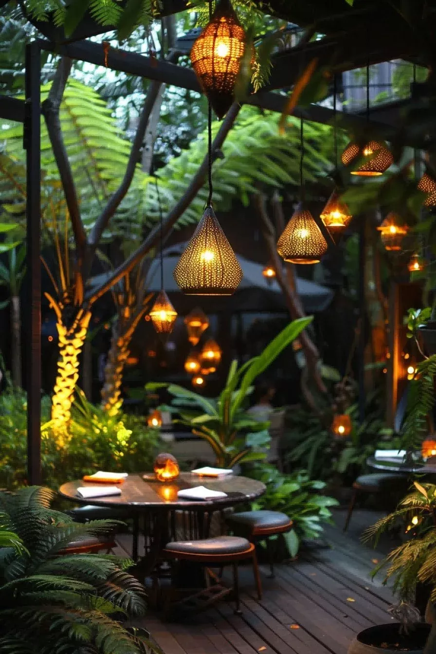 garden outdoor lighting Light up your outdoor space with these creative illuminating ideas