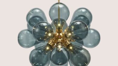 glass chandeliers