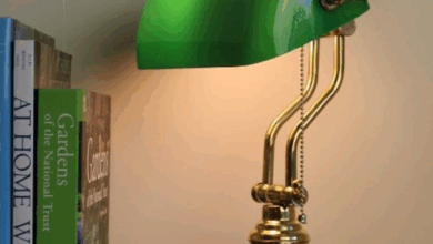 glass lamps