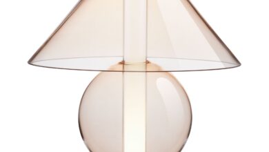 glass lamps design