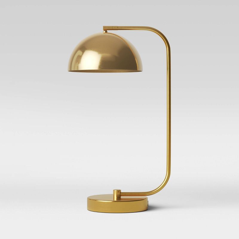 gold table lamp