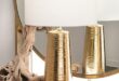 gold table lamp