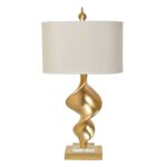 gold table lamp