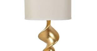 gold table lamp