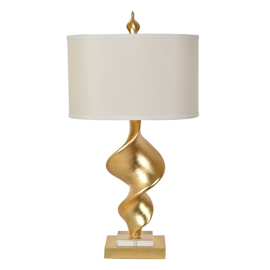 gold table lamp