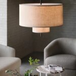 gray lampshade