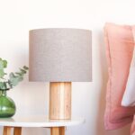 gray lampshade