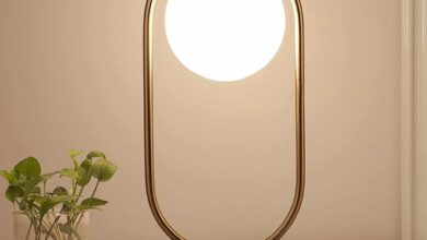 lamps by the bed