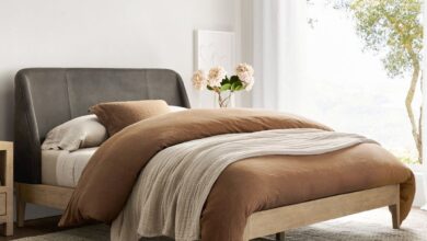 leather beds