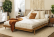 modern solid wood beds