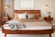 modern solid wood beds