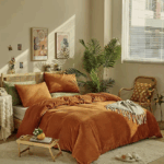 orange beds
