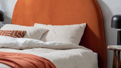 orange beds