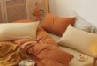 orange beds