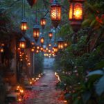 outdoor tree lighting