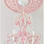 pink chandelier