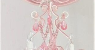 pink chandelier