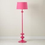 pink floor lamp