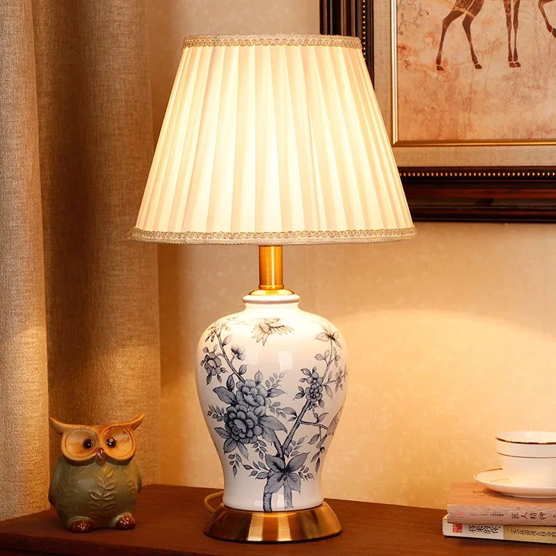 porcelain table lamp Elegant Decorative Lighting Fixture for Your Home