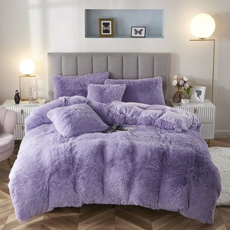 purple beds