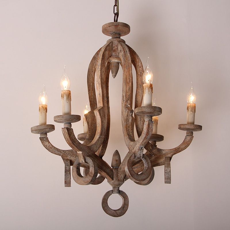 rustic chandelier Elegant Lighting Fixture Adds Charm to Any Room