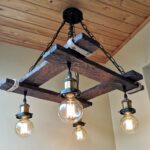 rustic chandelier
