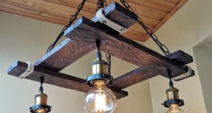 rustic chandelier