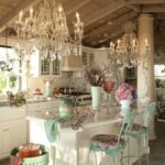 shabby chic chandelier