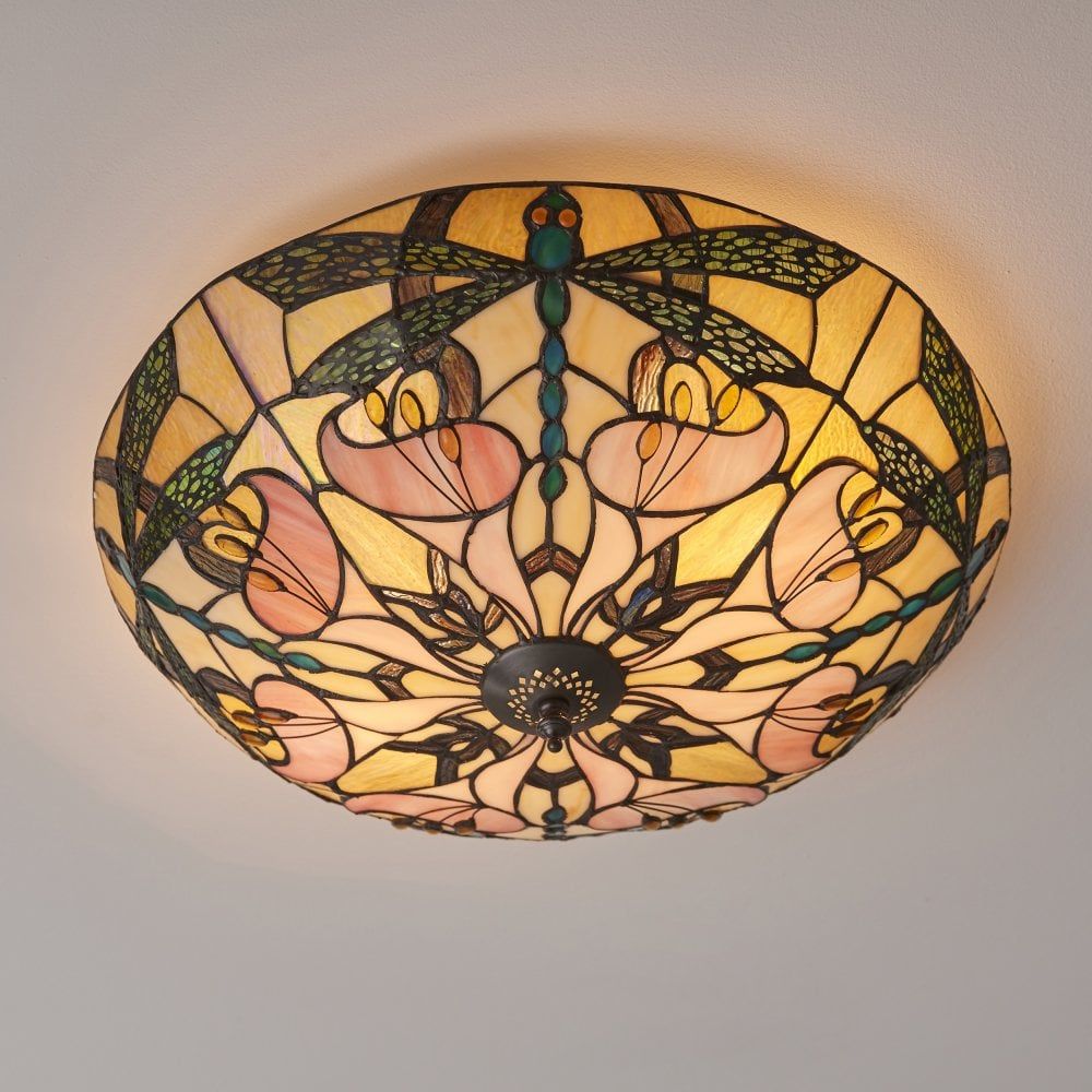 tiffany lighting Timeless Elegance with Stunning Stained Glass Lighting