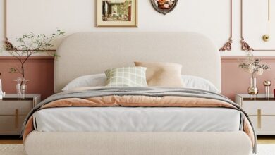upholstered beds
