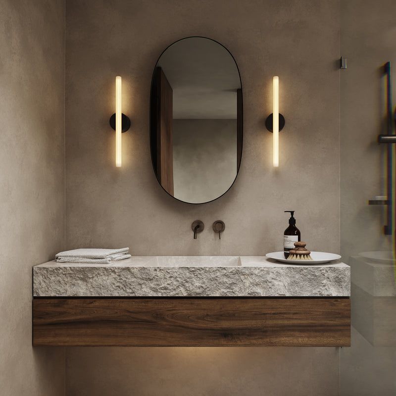 vanity lighting Brighten Up Your Space with Stylish Bathroom Lighting Options