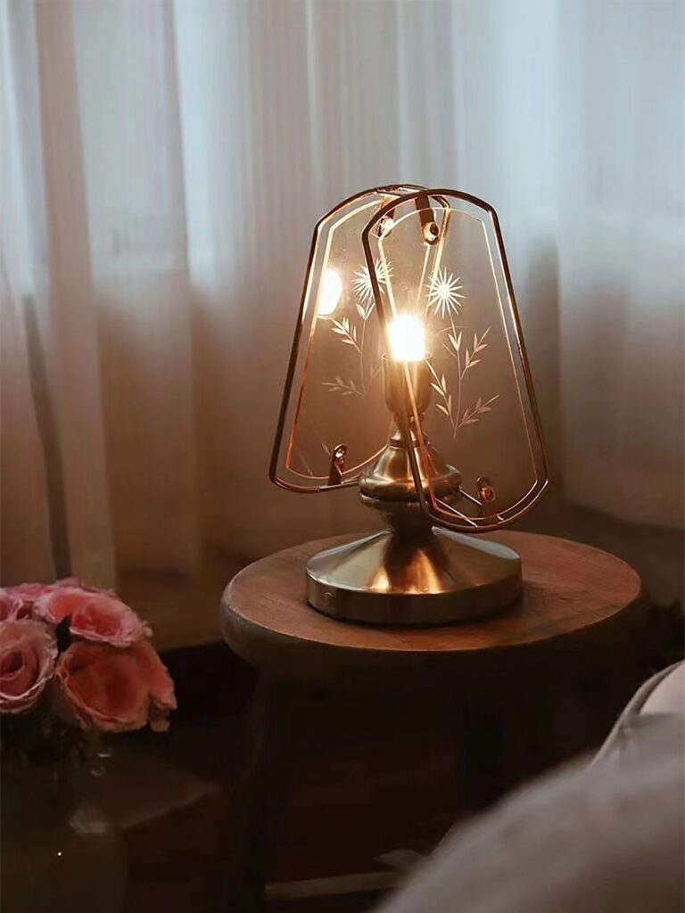 vintage bedside lamps