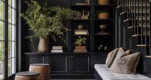 vintage living room decor